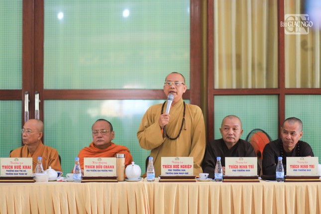 Thượng tọa Thích Huệ Nghiệp nhận định và bày tỏ quan ngại trước việc điều chỉnh, bổ sung nhân sự sẽ tạo thành tiền lệ ở Ban Trị sự cấp huyện, thị Thượng tọa Thích Huệ Nghiệp nhận định và bày tỏ quan ngại trước việc điều chỉnh, bổ sung nhân sự sẽ tạo thành tiền lệ ở Ban Trị sự cấp huyện, thị