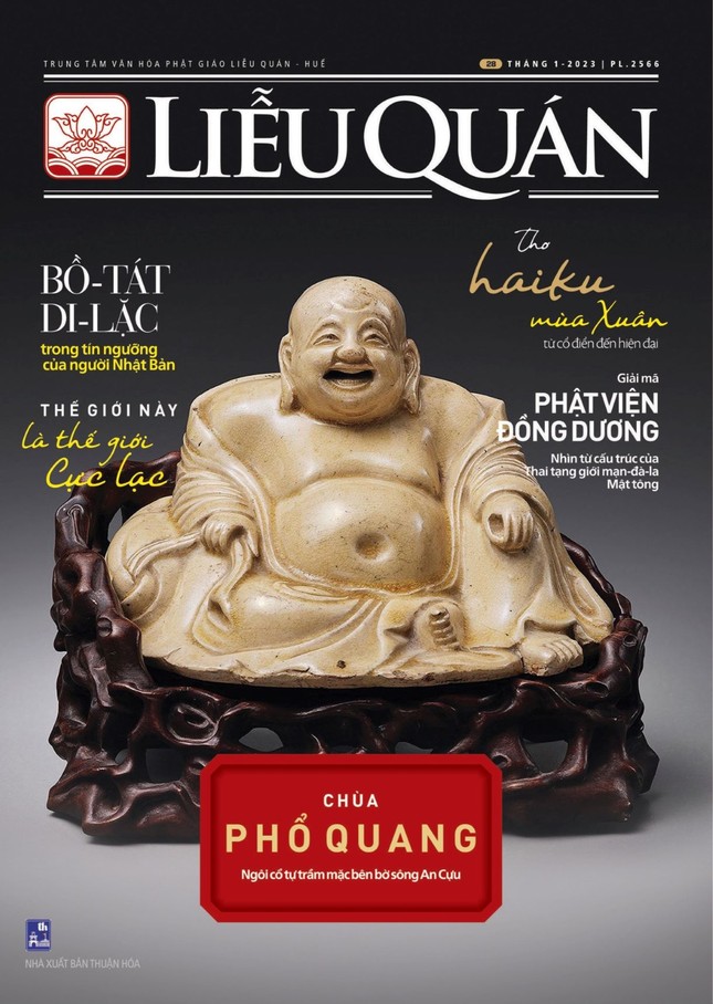 Giai phẩm Liễu Quán xuân Quý Mão: Tìm dấu xưa trong ngôi cổ tự bên bờ sông An Cựu ảnh 1