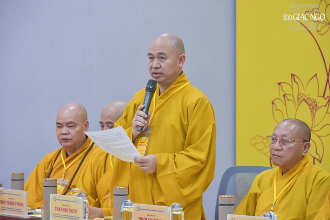 Thượng tọa Thích Đức Thiện công bố chính thức về chủ đề, thời gian, quy mô và thông điệp của Đại lễ Vesak Liên Hiệp Quốc 2025 sau khi thảo luận và được sự thống nhất cao của ICDV