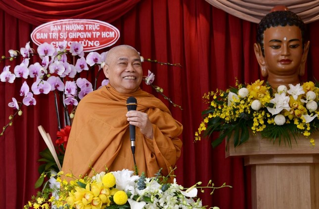 HT.Thích Giác Toàn lắng nghe, đúc kết buổi gặp mặt