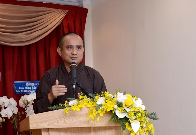 Thượng tọa Phó Tổng Biên tập chia sẻ với các CTV về những tương tác công việc