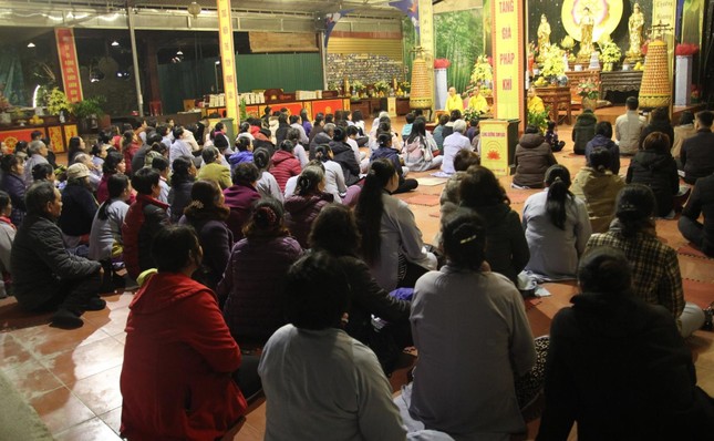 Có hơn 200 thiện nam tín nữ đã quy y Tam bảo tại chùa Diệc nhân lễ Phật thành đạo Có hơn 200 thiện nam tín nữ đã quy y Tam bảo tại chùa Diệc nhân lễ Phật thành đạo