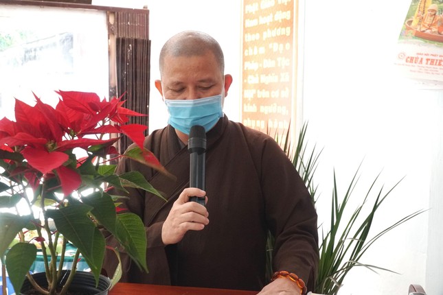 Đại đức Thích Huệ Nghiêm, Chánh Thư ký phát biểu Đại đức Thích Huệ Nghiêm, Chánh Thư ký phát biểu