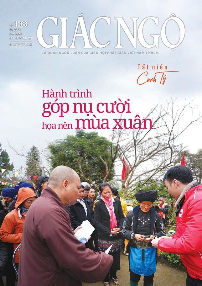 Bìa Giác Ngộ số 1088 - tất niên Canh Tý