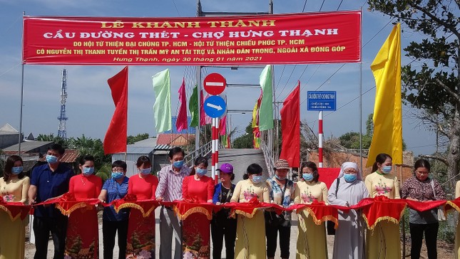 Khánh thành thông xe chiếc cầu Đường Thét, chợ Hưng Thạnh Khánh thành thông xe chiếc cầu Đường Thét, chợ Hưng Thạnh