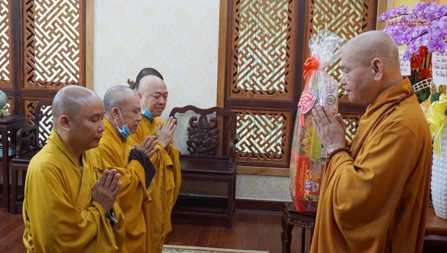 Hòa thượng Thích Nhật Hỷ khánh tuế, chúc Tết đến Hòa thượng Chủ tịch Hòa thượng Thích Nhật Hỷ khánh tuế, chúc Tết đến Hòa thượng Chủ tịch