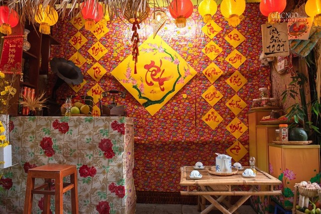 Tái hiện không gian Tết quê trong khuôn viên chùa Minh Đạo - Ảnh: Đăng Huy Tái hiện không gian Tết quê trong khuôn viên chùa Minh Đạo - Ảnh: Đăng Huy