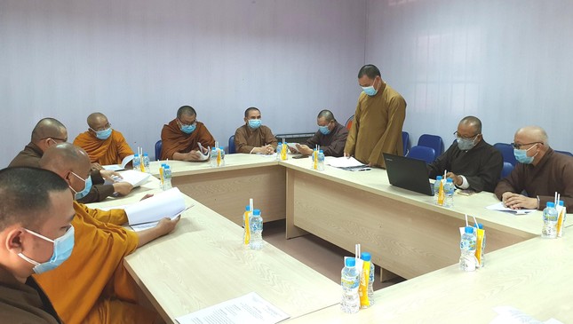 Buổi họp của Ban Trị sự và các ban, Ban Trị sự thị xã Phú Mỹ - Ảnh: Ban TT-TT Phật giáo BR-VT Buổi họp của Ban Trị sự và các ban, Ban Trị sự thị xã Phú Mỹ - Ảnh: Ban TT-TT Phật giáo BR-VT