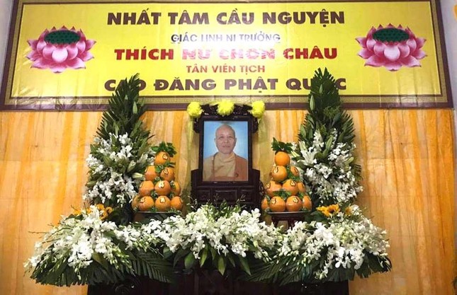 Ni trưởng Thích nữ Chơn Châu - Ảnh: Ban TT-TT Bình Thuận Ni trưởng Thích nữ Chơn Châu - Ảnh: Ban TT-TT Bình Thuận