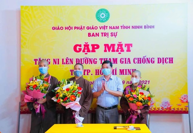 3 vị Tăng Ni của Phật giáo Ninh Bình sẽ đến TP.HCM vào ngày 21-9 3 vị Tăng Ni của Phật giáo Ninh Bình sẽ đến TP.HCM vào ngày 21-9