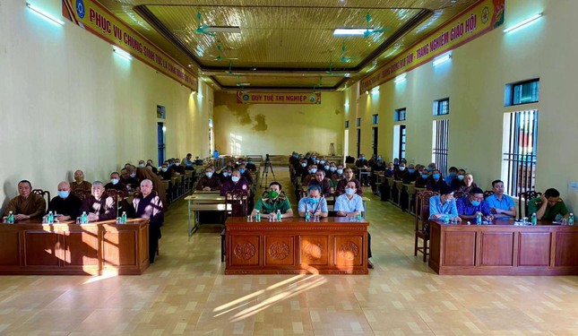 Chư Tăng và đại diện các cơ quan tỉnh Nam Định tham dự Chư Tăng và đại diện các cơ quan tỉnh Nam Định tham dự