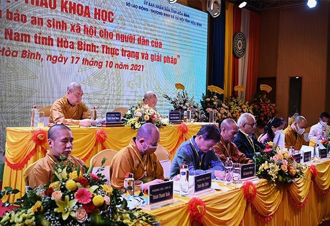Hội thảo khoa học về an sinh xã hội của GHPGVN tỉnh Hòa Bình