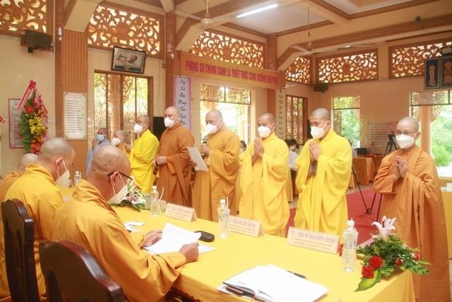 Ban Trị sự GHPGVN TP.Bà Rịa ra mắt, phát biểu nhận nhiệm vụ trước chư tôn đức