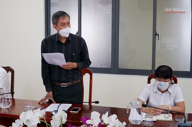 Ông Võ Văn Thiện góp ý một số vấn đề về công tác tổ chức