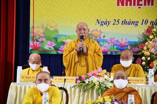 Hòa thượng Thích Quảng Hiển chỉ đạo tại đại hội Hòa thượng Thích Quảng Hiển chỉ đạo tại đại hội