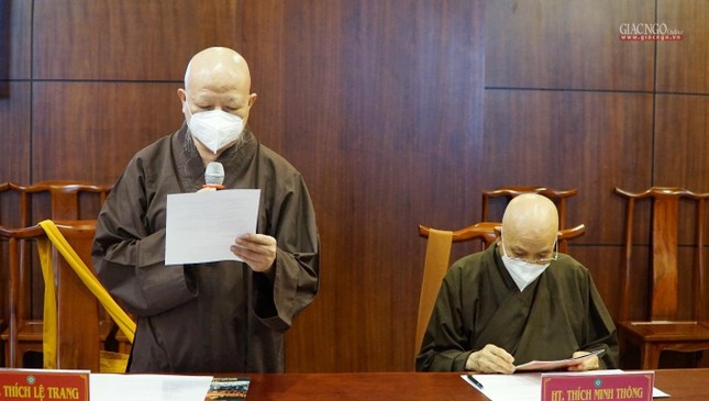 Hòa thượng Thích Lệ Trang đề xuất phương thức tổ chức lễ cầu siêu Hòa thượng Thích Lệ Trang đề xuất phương thức tổ chức lễ cầu siêu