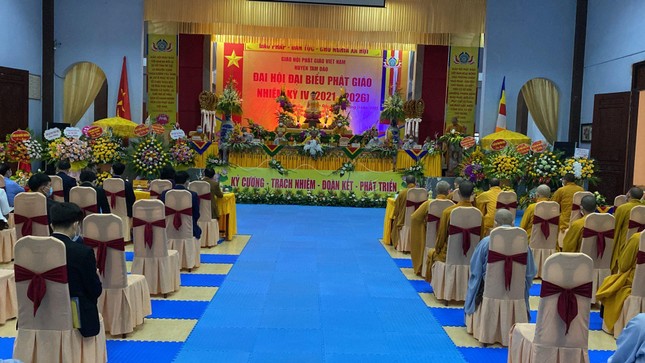 Quang cảnh Đại hội đải biểu Phật giáo huyện Tam Đảo Quang cảnh Đại hội đải biểu Phật giáo huyện Tam Đảo