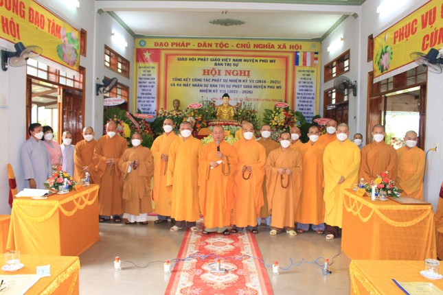 Tân Ban Trị sự GHPGVN huyện Phù Mỹ ra mắt hội nghị Tân Ban Trị sự GHPGVN huyện Phù Mỹ ra mắt hội nghị