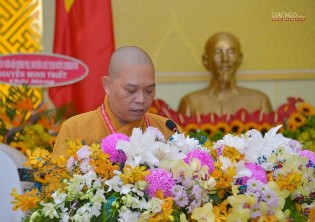 Đại đức Thích Đức Dũng trình chương trình hoạt động Phật sự của Ban Trị sự GHPGVN tỉnh Bình Dương nhiệm kỳ 2022-2027 Đại đức Thích Đức Dũng trình chương trình hoạt động Phật sự của Ban Trị sự GHPGVN tỉnh Bình Dương nhiệm kỳ 2022-2027