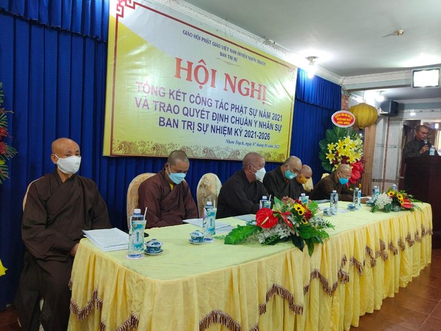 Chư tôn đức Thường trực Ban Trị sự GHPGVN huyện Nhơn Trạch Chư tôn đức Thường trực Ban Trị sự GHPGVN huyện Nhơn Trạch