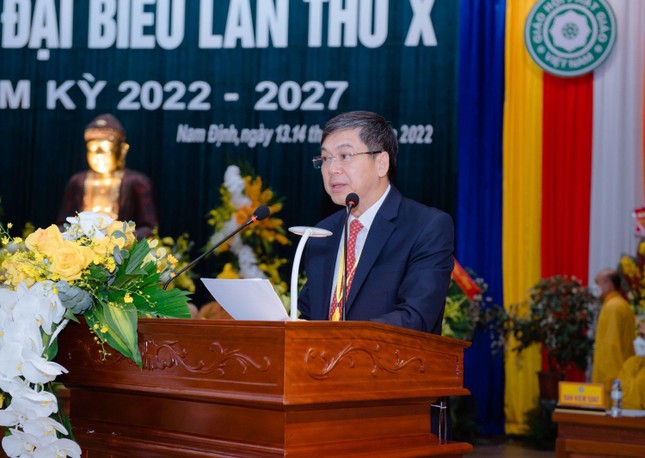 Trần Lê Đoài, Phó Chủ tịch UBND tỉnh phát biểu tại đại hội Trần Lê Đoài, Phó Chủ tịch UBND tỉnh phát biểu tại đại hội