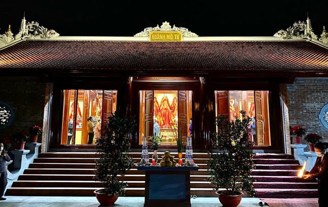 Ngôi Tam bảo được xây dựng khang trang Ngôi Tam bảo được xây dựng khang trang