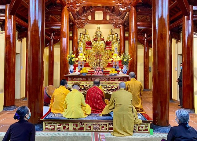 Lễ an vị tại chùa Hoành Mô Lễ an vị tại chùa Hoành Mô