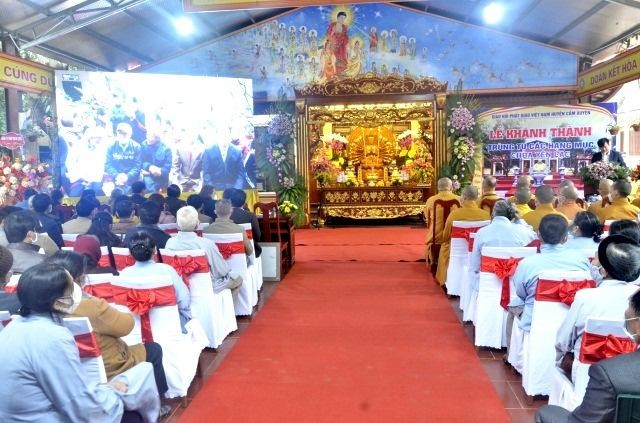 Quang cảnh lễ khánh thành nhà Tổ Quang cảnh lễ khánh thành nhà Tổ