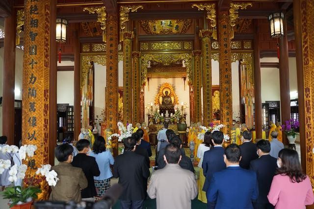 Lễ cầu an đầu năm Nhâm Dần tại tổ đình Từ Đàm