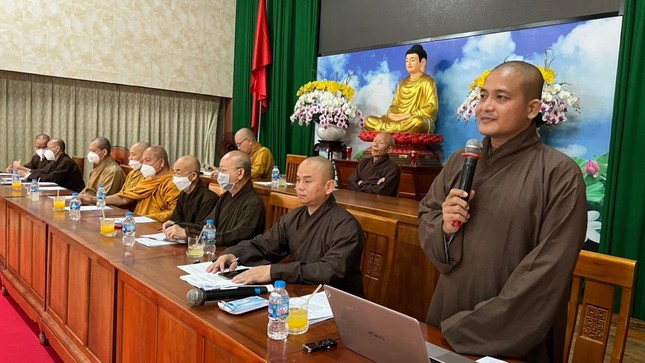 Đại đức Thích Lệ Duyên trình danh sách nhân sự dự kiến giới thiệu vào Ban Trị sự Phật giáo tỉnh nhiệm kỳ 2022-2027 Đại đức Thích Lệ Duyên trình danh sách nhân sự dự kiến giới thiệu vào Ban Trị sự Phật giáo tỉnh nhiệm kỳ 2022-2027