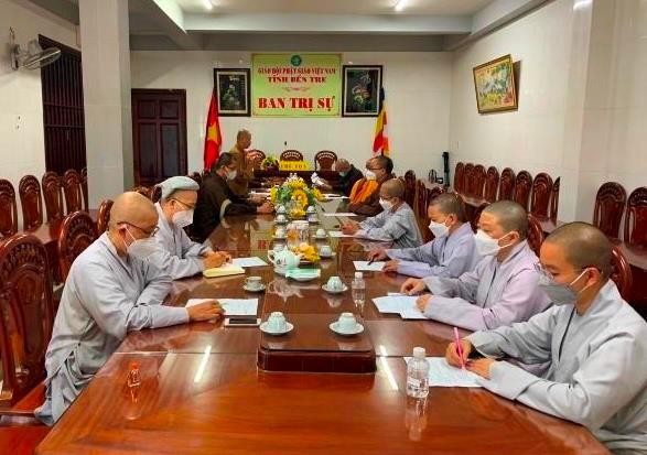 Ban Hoằng pháp thảo luận về nhân sự Hội đồng Khảo hạch Đại giới đàn Niệm Nghĩa Ban Hoằng pháp thảo luận về nhân sự Hội đồng Khảo hạch Đại giới đàn Niệm Nghĩa