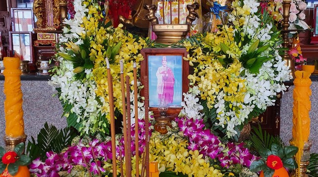 Di ảnh cố Hòa thượng Thích Chơn Thành