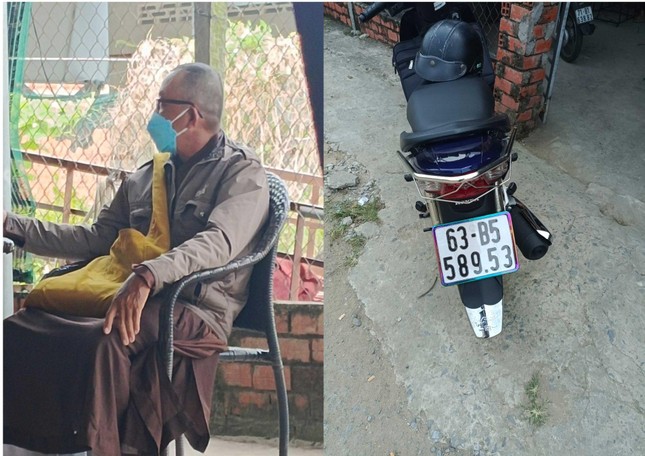 Đối tượng giả danh tu sĩ chùa Viên Minh đến nhà dân quyên góp tài chánh cho Đại giới đàn - Ảnh: Ban TT-TT Phật giáo Bến Tre Đối tượng giả danh tu sĩ chùa Viên Minh đến nhà dân quyên góp tài chánh cho Đại giới đàn - Ảnh: Ban TT-TT Phật giáo Bến Tre