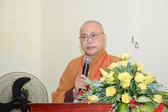 Thượng tọa Thích Quảng Thiện phát biểu khai mạc Thượng tọa Thích Quảng Thiện phát biểu khai mạc
