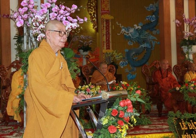 Hòa thượng Thích Châu Quang phát biểu khai mạc Hòa thượng Thích Châu Quang phát biểu khai mạc