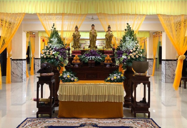 Tại Giác linh đường chùa Bửu Lâm