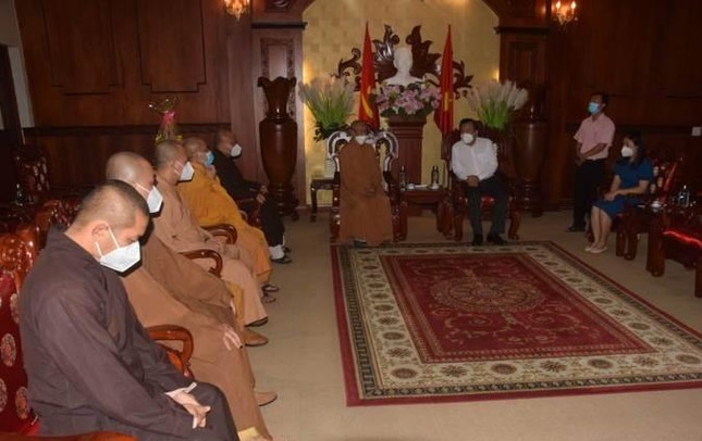 Ông Phạm Hồng Thái, Phó Bí thư Thường trực Tỉnh ủy Tây Ninh tiếp đoàn tân Ban Trị sự GHPGVN tỉnh Tây Ninh Ông Phạm Hồng Thái, Phó Bí thư Thường trực Tỉnh ủy Tây Ninh tiếp đoàn tân Ban Trị sự GHPGVN tỉnh Tây Ninh