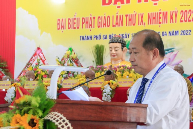 Ông Đoàn Tấn Bửu phát biểu tại Đại hội Ông Đoàn Tấn Bửu phát biểu tại Đại hội