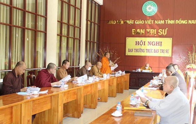 Buổi họp Ban Thường trực Ban Trị sự tỉnh Đồng Nai Buổi họp Ban Thường trực Ban Trị sự tỉnh Đồng Nai