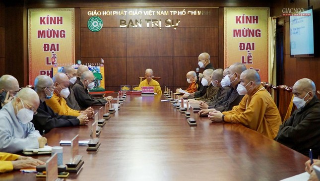 Ban Thường trực góp ý một số công việc chuẩn bị Đại lễ Phật đản, An cư kiết hạ