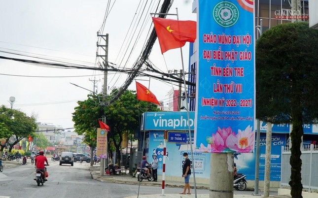 Pano chào mừng Đại hội đại biểu Phật giáo lần thứ VII Pano chào mừng Đại hội đại biểu Phật giáo lần thứ VII