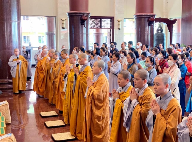 Tác bạch cúng dường tại trường hạ chùa Thanh Tâm