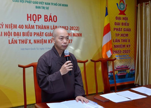 Thượng tọa Thích Quang Thạnh, người phát ngôn cho sự kiện cung cấp thông tin cho báo chí Thượng tọa Thích Quang Thạnh, người phát ngôn cho sự kiện cung cấp thông tin cho báo chí