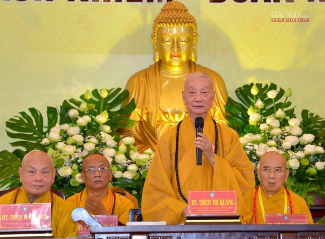 Trưởng lão Hòa thượng Thích Trí Quảng, Quyền Pháp chủ GHPGVN đạo từ tại đại hội Trưởng lão Hòa thượng Thích Trí Quảng, Quyền Pháp chủ GHPGVN đạo từ tại đại hội