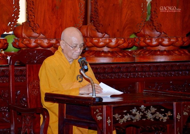 Hòa thượng Thích Minh Thông, Chứng minh Ban Trị sự GHPGVN TP.HCM trùng tuyên giới luật Hòa thượng Thích Minh Thông, Chứng minh Ban Trị sự GHPGVN TP.HCM trùng tuyên giới luật