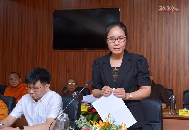 Bà Trần Thị Minh Nga trân trọng ghi nhận, đánh giá cao thành tựu hoạt động Phật sự của GHPGVN Bà Trần Thị Minh Nga trân trọng ghi nhận, đánh giá cao thành tựu hoạt động Phật sự của GHPGVN