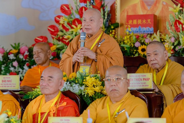 Hoà thượng Thích Thiện Nhơn, Chủ tịch Hội đồng Trị sự GHPGVN ban lời đạo từ