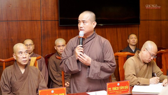 Thượng tọa Thích Tâm Hải, Trưởng ban Thông tin - Truyền thông Thượng tọa Thích Tâm Hải, Trưởng ban Thông tin - Truyền thông