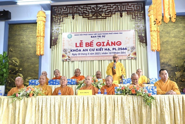 Hòa thượng Thích Nhuận Hải đã tán dương tinh thần tu học của Tăng Ni TP.Vũng Tàu Hòa thượng Thích Nhuận Hải đã tán dương tinh thần tu học của Tăng Ni TP.Vũng Tàu