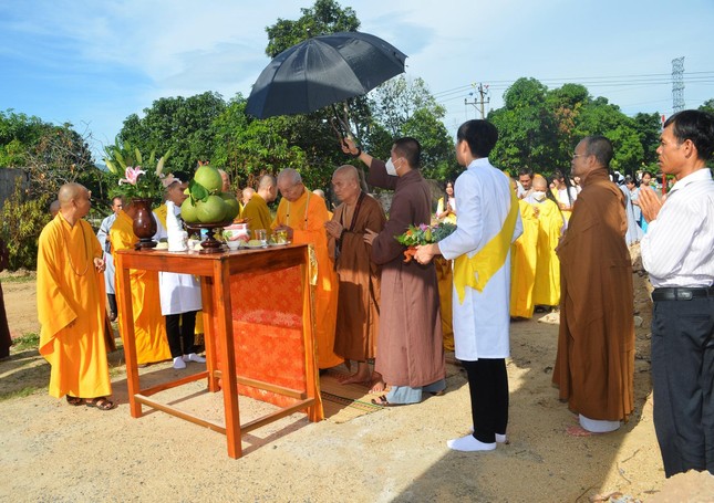 Lễ cầu nguyện khởi công xây dựng tam quan chùa Thiên Bình